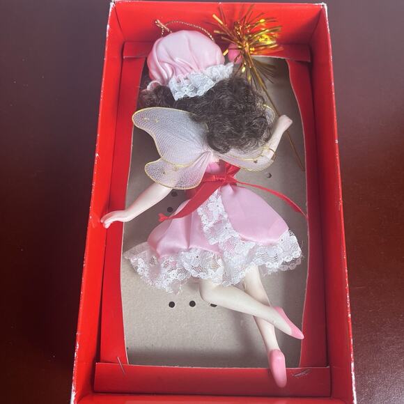 Christmas Ornament Collectors Club Porcelain Jingle Bell & Sugar Candy Fairy Lot - Picture 12 of 16